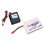 Battery w/Charger 1100mAh 7.2V NiMH:Mini-T, MLST/2