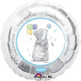 Me to You Congratulations Bear from InterBalloon the Helium filled Balloon in a Box Experts