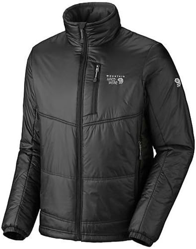 Mountain Hardwear Men's Compressor Jacket, Black / Black, Medium