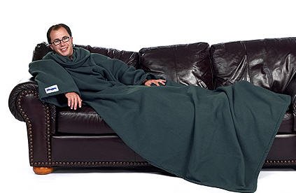 The Slanket Blanket- Adult Blanket in Hunter Green