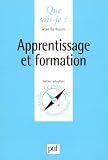 Apprentissage et formation
