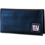 New York Giants Deluxe Leather Checkbook Cover