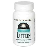 Source Naturals Lutein 6mg, 90 capsules (Pack of 2)