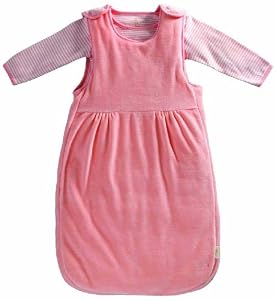 Tadpoles Organic Sleep Sack and T-Shirt, Salmon, 3-6 Months