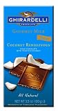 Ghirardelli Chocolate Milk Chocolate Coconut Rendezvous Bar, 3.5-Ounce (Pack of 6)