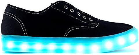 Starry Eyed Jordan07M Men LED Light Sneakers (US Men Size 12)