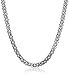 Sterling Silver Italian Popcorn Chain Necklace