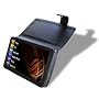 Black Leather Case for Archos 5 120GB 250GB with Free Screen Protector