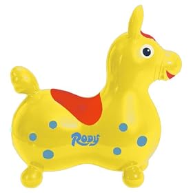 Gymnic - 'Rody' Hopping Horse, Yellow
