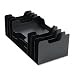 Buddy Products 1104-4 Steel Combination Rack, 3 Flat, 6 Upright Sections, Letter Size, Black