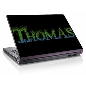 Tendances Edition "Noms Chauds-Thomas" Autocollant Skin pour SONY VPCSB2M9E 13.3" Laptop . Autocollant pour ordinateur portable-Verts.