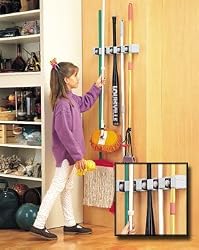 Magic Holder Broom & Mop Organizer