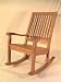 Anderson Teak CHR-101 Del-Amo Rocking Armchair (Natural)