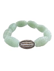 Sterling Silver 1.05ct Diamond Beads Cord Bracelet Handmade Jewelry