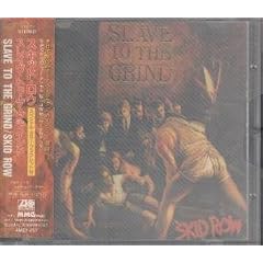 SLAVE TO THE GRIND CD JAPANESE ATLANTIC 1991 13 TRACK WITH STRIP AND BOOKLET WITH OUTER PLASTIC CASE(AMZY257)
