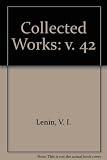 Collected works [of] V.I. Lenin. Vol.42, Supplementary material, October 1917 - March 1923