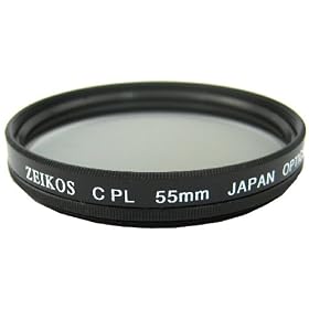 Zeikos ZE-CPL55 55mm Multi-Coated Circular Polarizer Filter