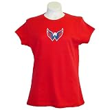 Washington Capitals Old Time Hockey Big Logo Women's Tee