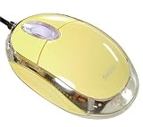 Saitek PM09Aygn Notebook Optical Mouse - Yellow Green