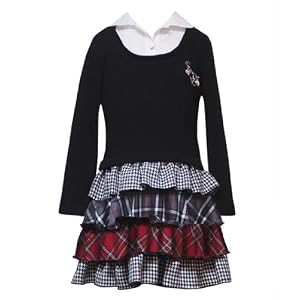 Rare Editions Girls 2-6x Four Tier Ruffle Set