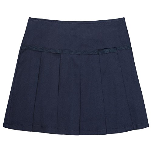 French Toast Pleated Scooter With Grosgrain Ribbon Girls