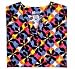 Madison Medical Kaleidoscope V-Neck Scrub Top
