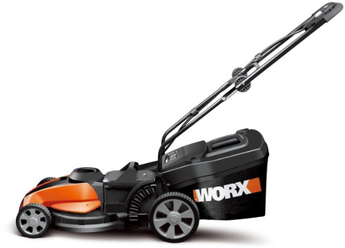 WORX WG787 17-Inch 24-Volt Cordless Lawn Mower with IntelliCut