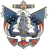 Nautical Tattoo T-shirt, Classic Navy Sailor Anchor Tattoo Design T-shirt, Old School Vintage Tattoo T-shirt, Large, White