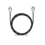 Oehlbach Easy Connect Steel  High-Speed-HDMI�-Kabel mit Ethernet  schwarz  1.50 m