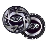 DUAL DS653 COAXIAL CAR SPEAKERS (150 WATT, 3-WAY; 6.5