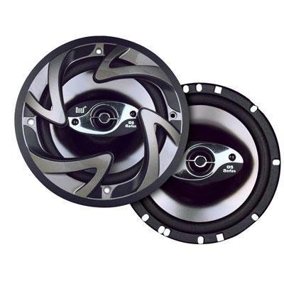 DUAL DS653 COAXIAL CAR SPEAKERS (150 WATT, 3-WAY; 6.5