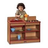Jonti-Craft SPROUTZ Toddler 2-in-1 Kitchen Caramel