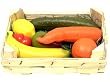 Tanner 1015.2 - Kaufladen-Zubeh�r Kiste gef�llt mit Fr�chten