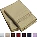 Mellanni Luxury Pillowcase Set - HIGHEST QUALITY Brushed Microfiber 1800 Bedding - Wrinkle, Fade, Stain Resistant - Hypoallergenic (Set of 2 King Size, Olive Green)