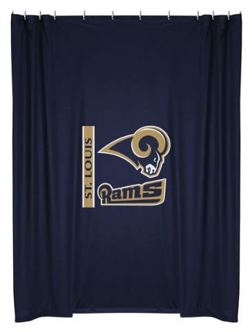 Sports Coverage St. Louis Rams Shower Curtain