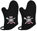 Now Designs Oven Mitts, Lord of the BBQ, Set of 2