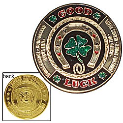Good Luck Card Guard - Casino Supplies > Card Covers > Premium