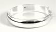 STERLING SILVER BANGLE BRACELET 60mm x 12mm