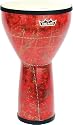 Remo Medium (20" x 10") Festival Djembe, Constellation Burgundy Design