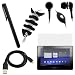 GTMax 5pc Accessory Bundle Kit for Blackberry Playbook Tablet - Combo Set Includes: Clear LCD Screen Protector Film Guard + Handsfree Soft Gel Earbud with Microphone + Micro-USB Data Cable + Black Cellphone Stylus Pen + Fishbone Cord Wrap