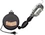 Coleman Cable 05360 Luma-Site 18/3 SVT 20-Foot Trouble Light with Metal Guard and Plastic Reel with Outlet