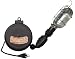Coleman Cable 05360 Luma-Site 18/3 SVT 20-Foot Trouble Light with Metal Guard and Plastic Reel with Outlet