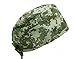 Military ACU Digital Green / Tan Camo Surgical Scrub Cap Bandana with Tie