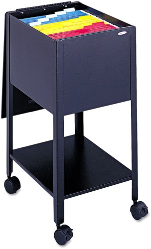 Safco Economy Mobile Tub Size Black