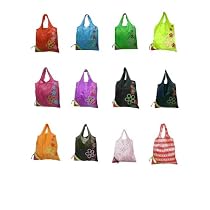 Reusable Shopping Tote Bag - Folded into a Strawberry - ** Various Colors **
