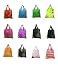 Reusable Shopping Tote Bag - Folded into a Strawberry - ** Various Colors **