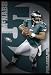 Donovan McNabb (With Football) Sports Gold Wood-Mounted Poster Print - 24