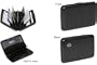Ogon Aluminum Wallet Black - Rfid Blocking Credit Card Case