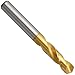 YG-1 D4107 High Speed Steel Stub Screw Machine Drill Bit, TiN Finish, Straight Shank, Slow Spiral, 135 Degree, 18mm Diameter x 123mm Length (Pack of 1)