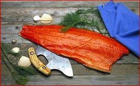 Smoked Keta Salmon Fillet by Interior Alaska Fish Processors, Inc.